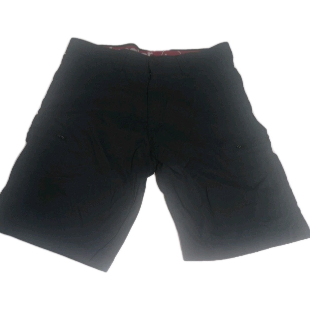 Wrangler Black Cargo Shorts Men's Size 32 Outdoor Hiking Utility Nylon Stretch